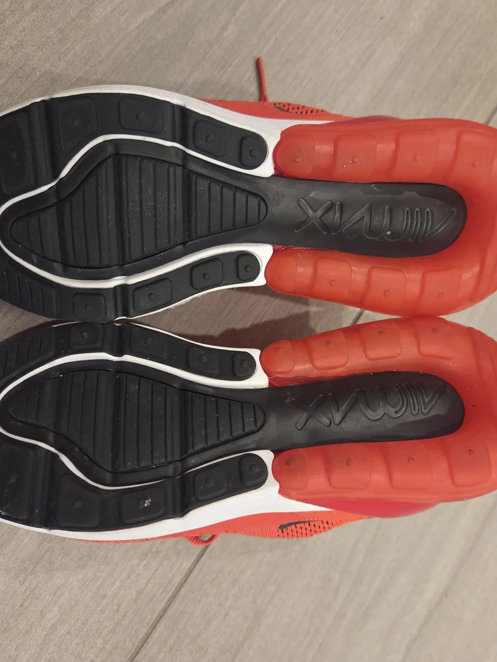 Nike Kids Air Max 270 Sneakers - Red with Black Accents
